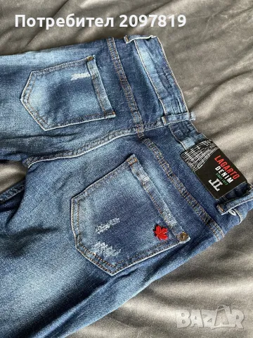 Дамски дънки с нормална талия, снимка 4 - Дънки - 49882262