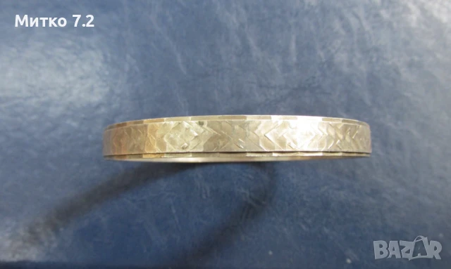 дамска сребърна гривна - 9, снимка 6 - Гривни - 50482868