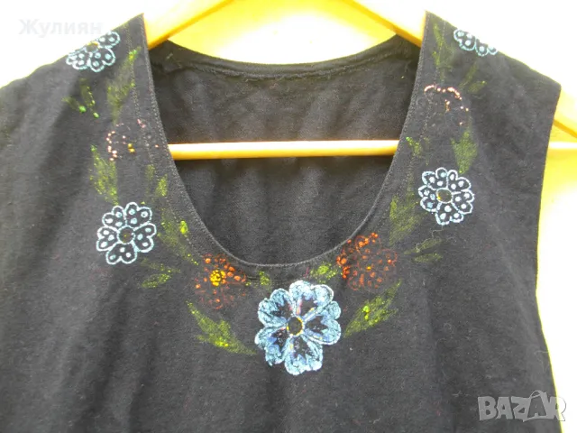 СТАР РЪЧНО РИСУВАН СУКМАН ЛИТАК НОСИЯ, снимка 5 - Антикварни и старинни предмети - 50302183