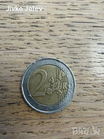 Менета от 2евро, снимка 2 - Нумизматика и бонистика - 53702227