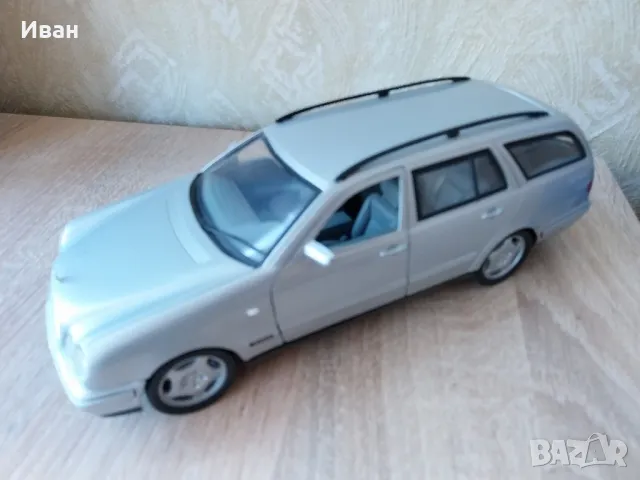 mercedes-benz w210 wagon мащаб 1:18, снимка 1 - Коли, камиони, мотори, писти - 48094260