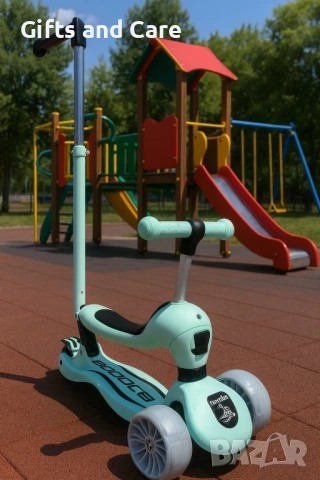 НОВА 3в1 Тротинетка / баланс колело с родителски контрол 