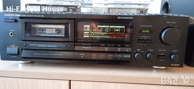 Касетен дек Cassette deck ONKYO TA 2550, снимка 3 - Декове - 47994634