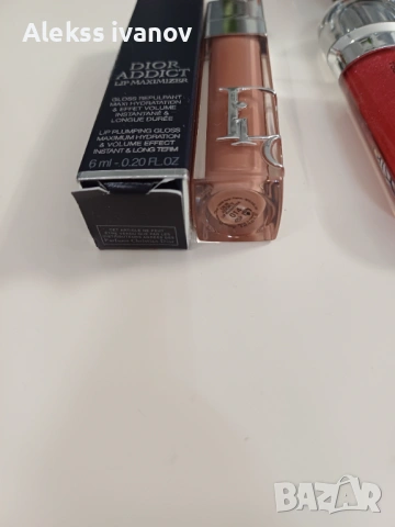 Оригинални гланцове за устни на Kiko Milano и Dior, снимка 2 - Декоративна козметика - 53997896