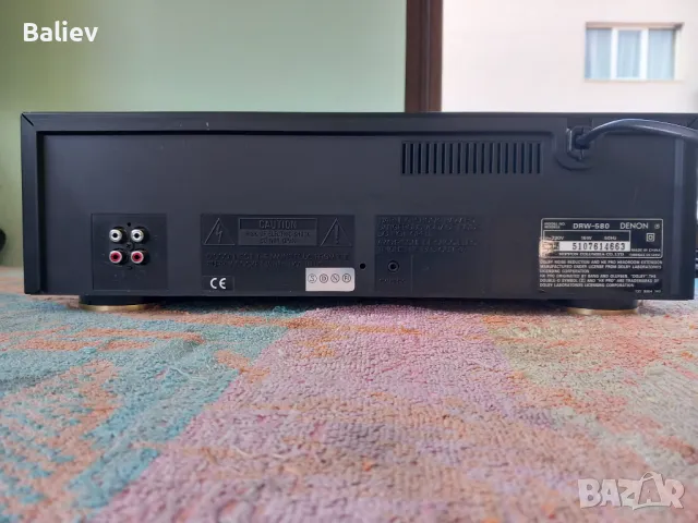 DENON DRW-580 CASSETTE DECK , снимка 9 - Декове - 48302562