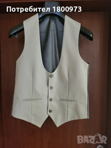 Мъжки официален костюм, снимка 3 - Костюми - 53225931