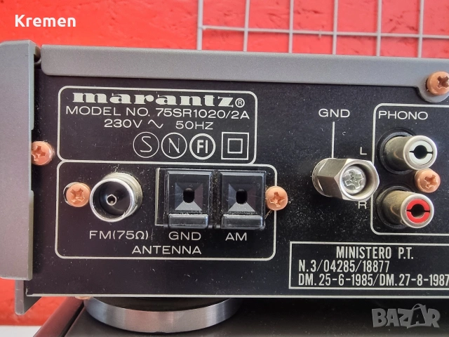 MARANTZ. 75SD1020/2A, снимка 11 - Ресийвъри, усилватели, смесителни пултове - 53885248