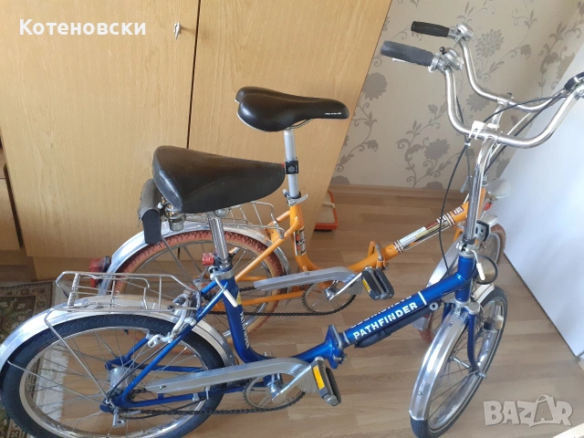 Немски сгъваеми ретро велосипеди 20цола,добре запазени и подържани.