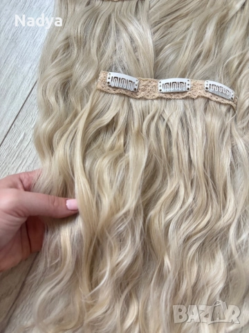 4 реда треси за сгъстяване , снимка 4 - Аксесоари за коса - 51437868