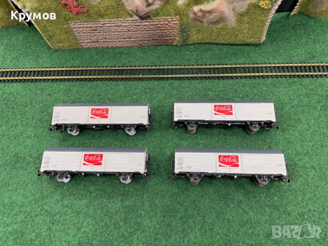 Вагон товарен хладилен 2-осен Пико HO 1:87 влак ЖП модел