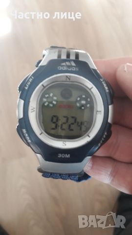 Електронен спортен часовник Адидас със текстилна верижка, снимка 1 - Мъжки - 45463062