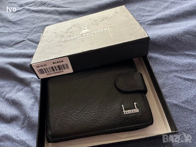 Мъжки Портфейл Steven Silvestri Firenze, снимка 2 - Портфейли, портмонета - 51694287