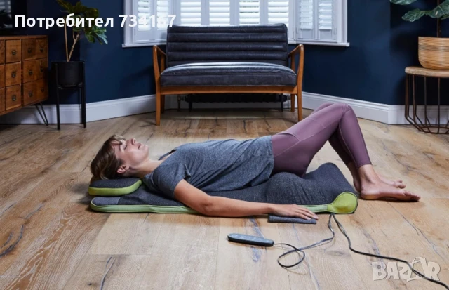 HoMedics Stretch,  иновативна постелка за разтягане и релаксация на гърба, снимка 5 - Йога - 50449194