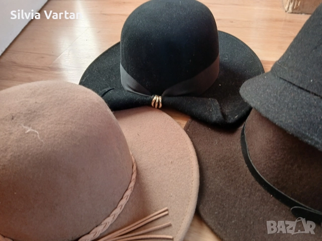 Дамска шапка капела, снимка 2 - Шапки - 52739454