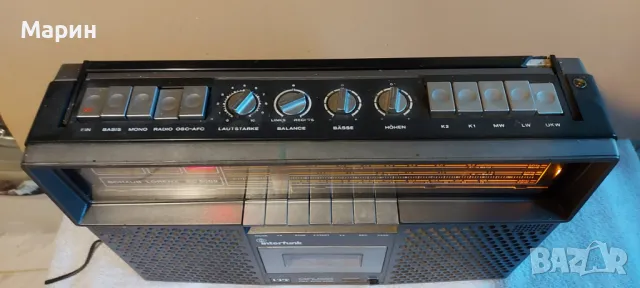 Винтидж касетофон, снимка 2 - Радиокасетофони, транзистори - 49799443