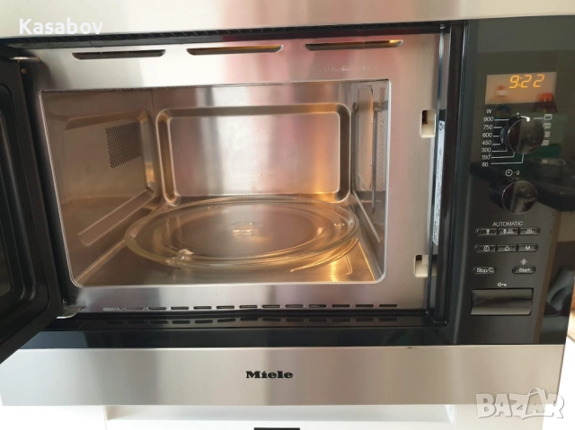 XL - 26L - Miele Микровълнова Фурна с Грил за вграждане, снимка 7 - Микровълнови - 52888327