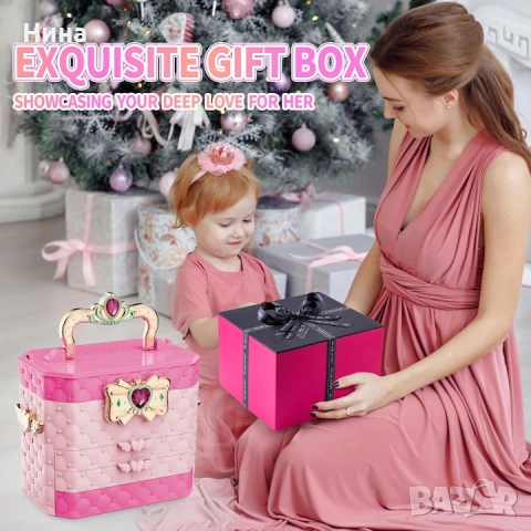 Луксозен музикален куфар с гримове за деца , снимка 9 - Рисуване и оцветяване - 53636523