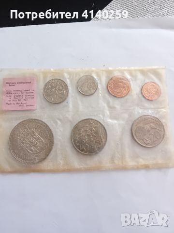 Монети Нова Зеландия , снимка 2 - Нумизматика и бонистика - 46406750