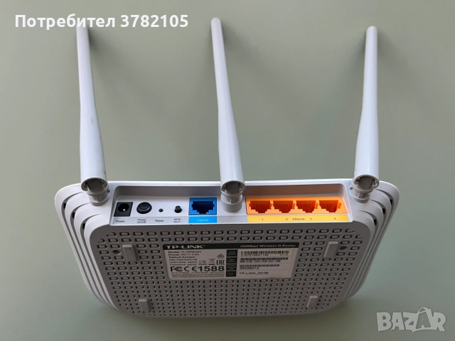 Продавам 300 Mbps wireless N router TP-LINK, снимка 6 - Рутери - 52952605