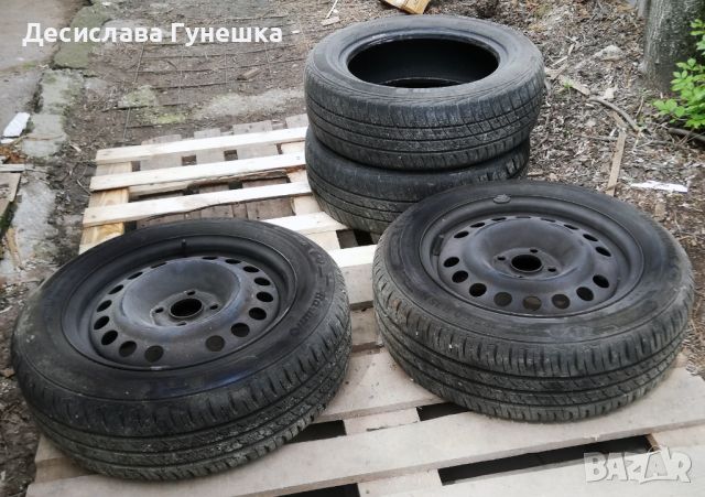 летни гуми за опел мерива, снимка 1 - Гуми и джанти - 46104621