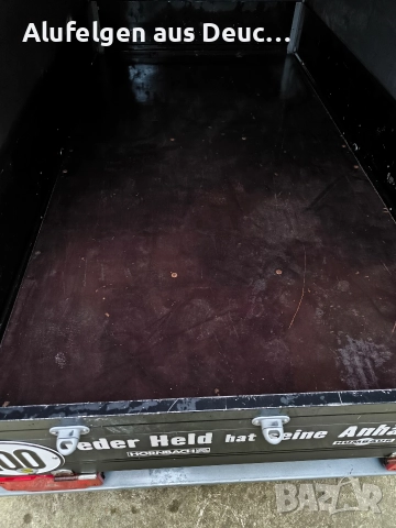 Ремарке Humbaur 750 kg, снимка 4 - Ремаркета - 52653913