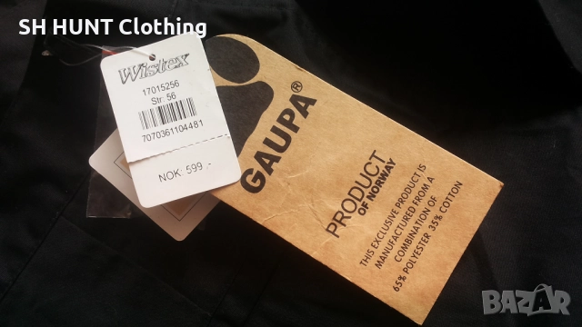GAUPA OF NORWAY Trouser размер 54 / XL панталон със здрава материя - 1775, снимка 7 - Екипировка - 52930805