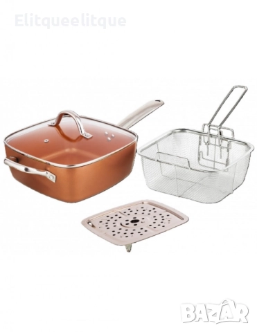 Мултифункционален тиган, снимка 4 - Съдове за готвене - 52241836