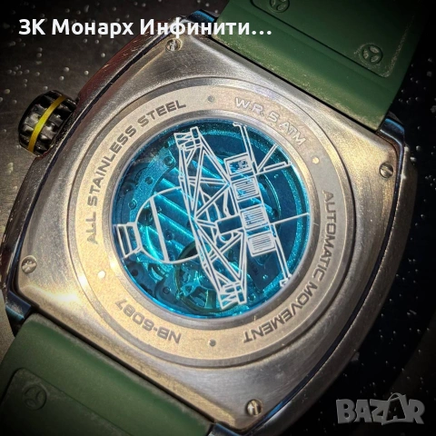 Часовник Nubeo Watch Magellan NB-6087-05, снимка 4 - Мъжки - 54094525