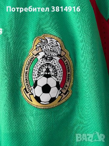 Mexico 2008/09 adidas футболна фланелка размер S, снимка 10 - Футбол - 46071431