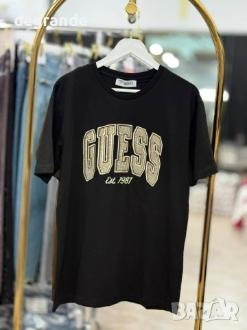  🎀 Уникални модели Тениски на Guess, снимка 4 - Тениски - 53861629