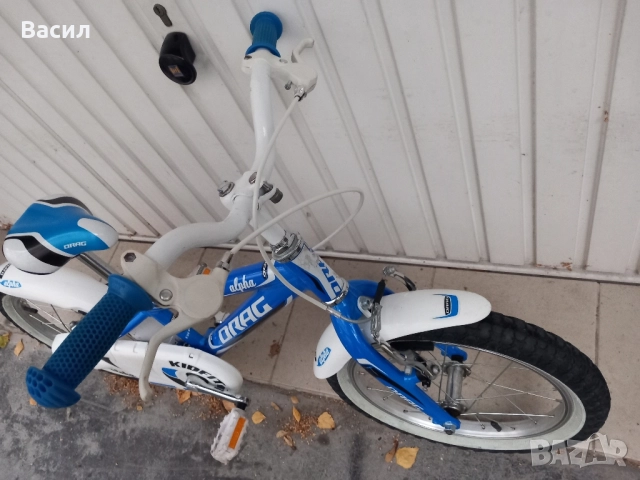 Лек алуминиев велосипед Драг Алфа 18 и 16 цола , снимка 5 - Велосипеди - 51687338