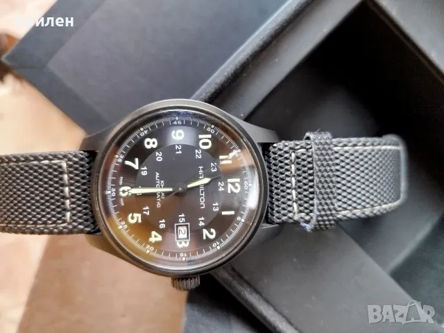 Hamilton Khaki Field Titanium Auto , снимка 3 - Мъжки - 49112094