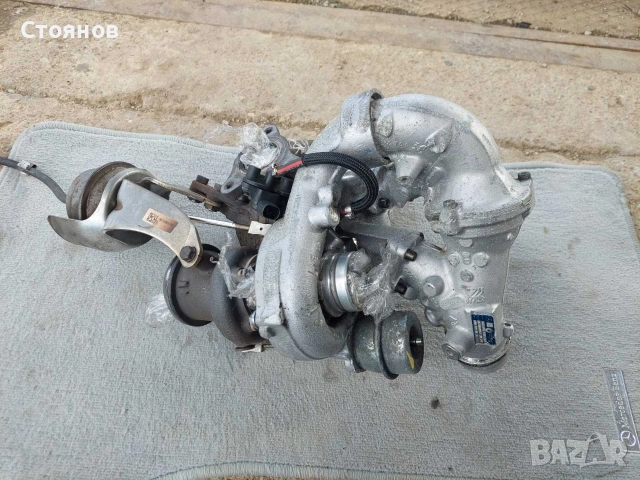 Двойна турбина за Mercedes E-Class W212 OM651, снимка 2 - Части - 53910339