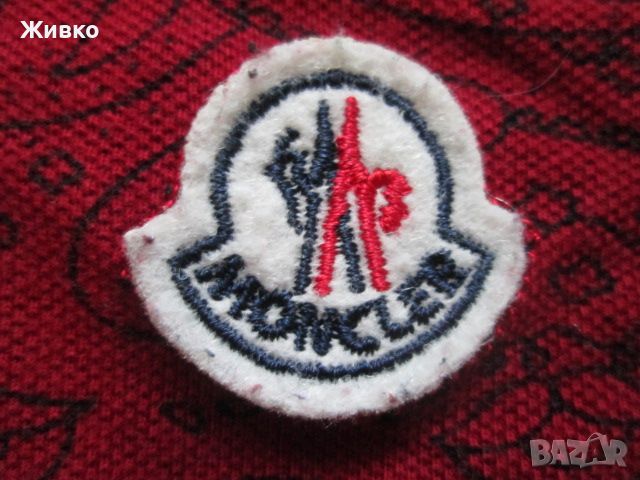 MONCLER тениска размер М., снимка 2 - Тениски - 45593860