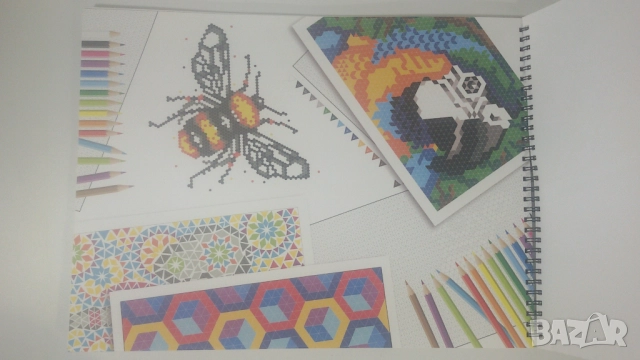 Скрити картини - Оцветяване по номера - Джоана Уебстър, снимка 4 - Рисуване и оцветяване - 51836783