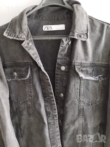 Дънково яке Zara размер XL., снимка 3 - Якета - 51595052