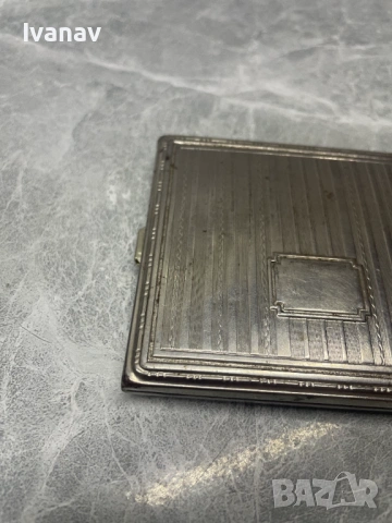 Метална кутия за цигари СССР, снимка 5 - Антикварни и старинни предмети - 53982984
