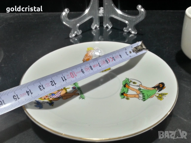 Стар български порцелан детски комплект , снимка 5 - Антикварни и старинни предмети - 53298772