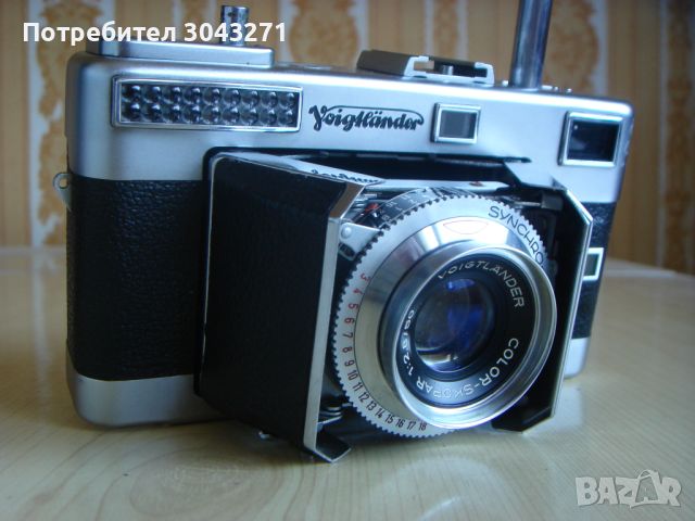 Voigtländer Vitessa Camera + Lens Color-Skopar 2.8/50mm, снимка 3 - Фотоапарати - 46622984