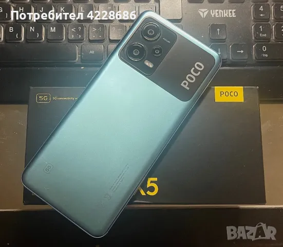 POCO X5 5G 256GB ПЕРФЕКТЕН, СУПЕР ЦЕНА  , снимка 1 - Xiaomi - 47174531