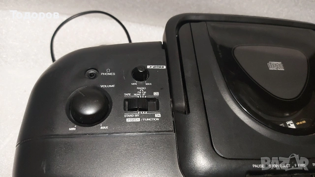 Sharp QT-CD50H стерео радиокасетофон със CD плейър , снимка 8 - Радиокасетофони, транзистори - 54289802