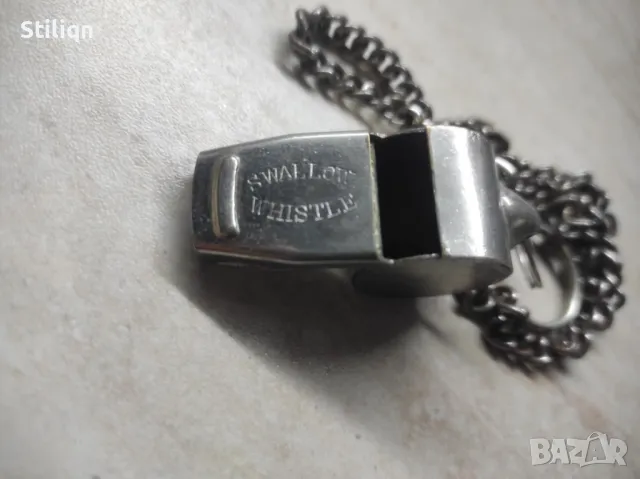 Свирка - Swallow Whistle Vintage Silver Tone, снимка 2 - Други спортове - 49087528