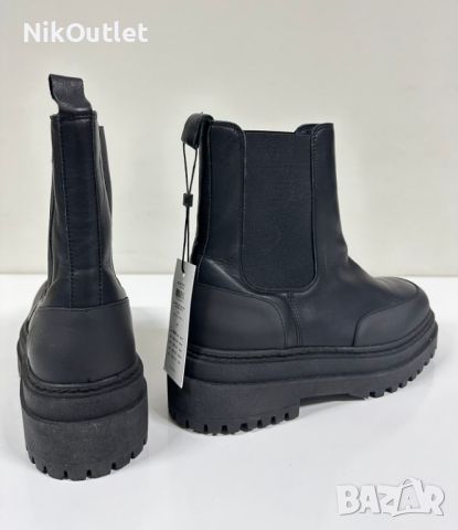 Selected leather boot, снимка 4 - Дамски боти - 45334215