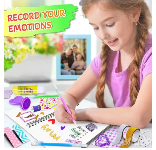 Комплект за писане на дневник PATIFEED за момичета, снимка 6 - Други - 54089423