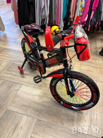 Детски колела с светещи помощни колела, снимка 4 - Велосипеди - 53696328