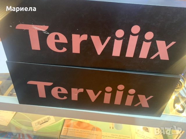 Четка за изправяне на коса Terviiix / 230°С / Розово злато, снимка 2 - Други - 52331675