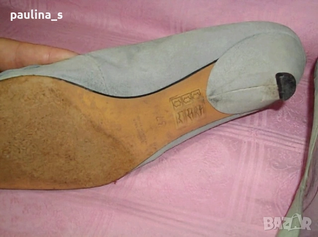 Два различни чифта / Естествена кожа и велур маркови обувки "Scarpa" optimal и "Scenario"  , снимка 18 - Дамски елегантни обувки - 41564578