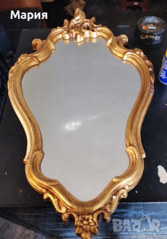 Винтидж бароково огледало, снимка 2 - Огледала - 45262135