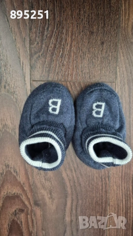 Памучни пантофи Baker by Ted Baker 3-6 месеца, снимка 6 - Детски пантофи - 53997690