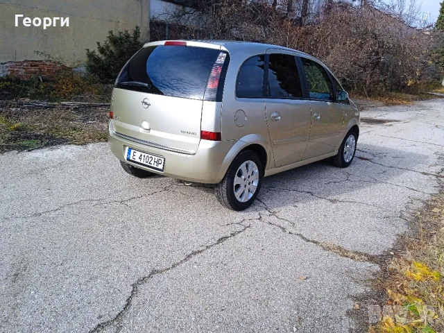 Opel Meriva 1.3 Mjet 75кс. 2007, снимка 3 - Автомобили и джипове - 48236498